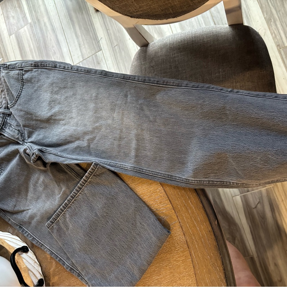 Hollister women's Straight Jeans in Gray